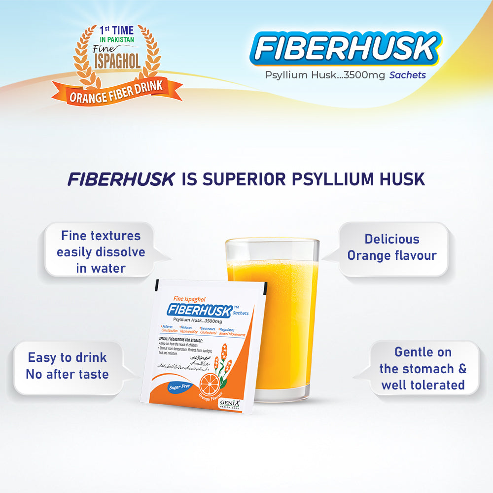 Fiberhusk Sachets