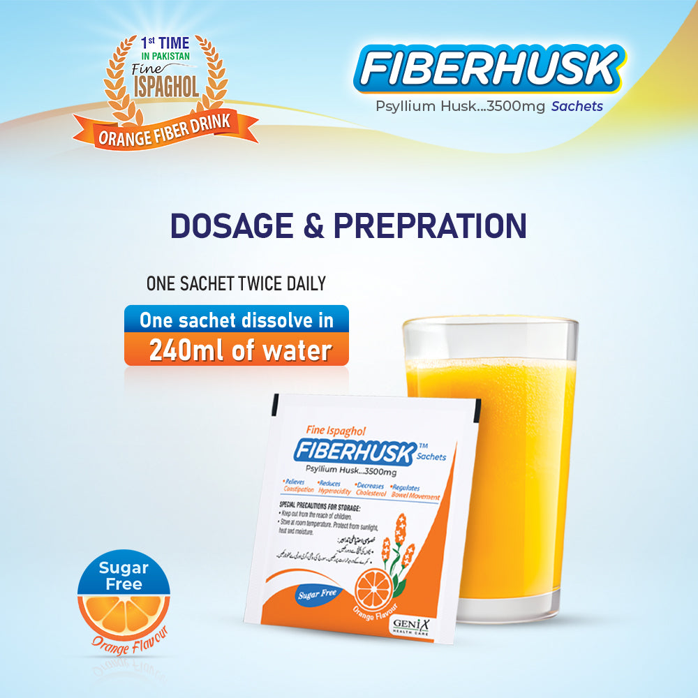 Fiberhusk Sachets