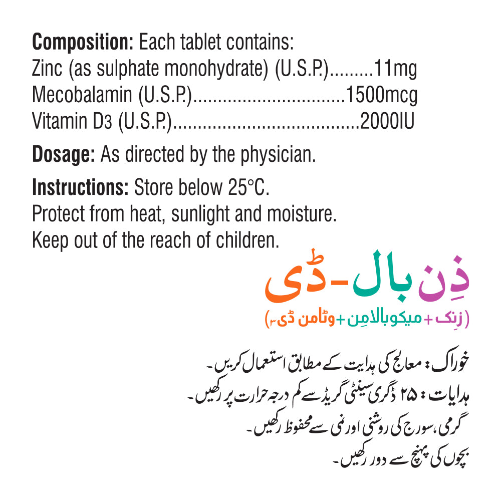 Znbal-D Tablets